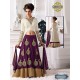 Beige Embroidered Salwar Kameez 